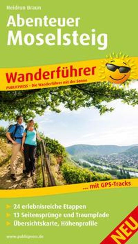 Heidrun Braun: Wanderführer Abenteuer Moselsteig, Buch