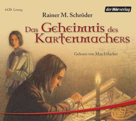 Rainer Maria Schröder: Das Geheimnis des Kartenmachers. 4 CDs, CD