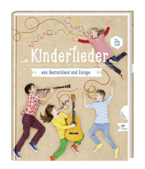 Kinderlieder aus Deutschland und Europa - Liederbuch inkl. Mitsing-CD, Noten