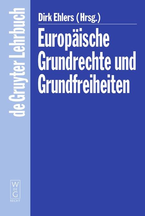 Europäische Grundrechte und Grundfreiheiten, Buch