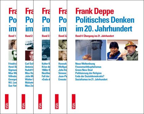 Frank Deppe: Deppe, F: Polit. Denken im 20. Jahrhundert/5 Bde., Buch