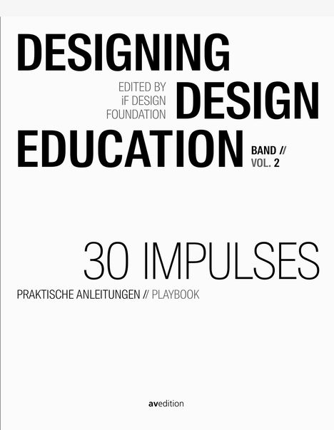 René Spitz: Designing Design Education Vol. 2, Buch