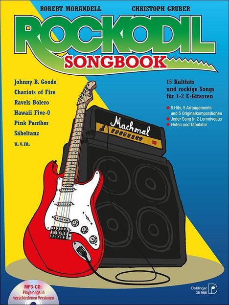 Robert Morandell: Morandell, R: Rockodil Songbook (mit MP3CD), Buch