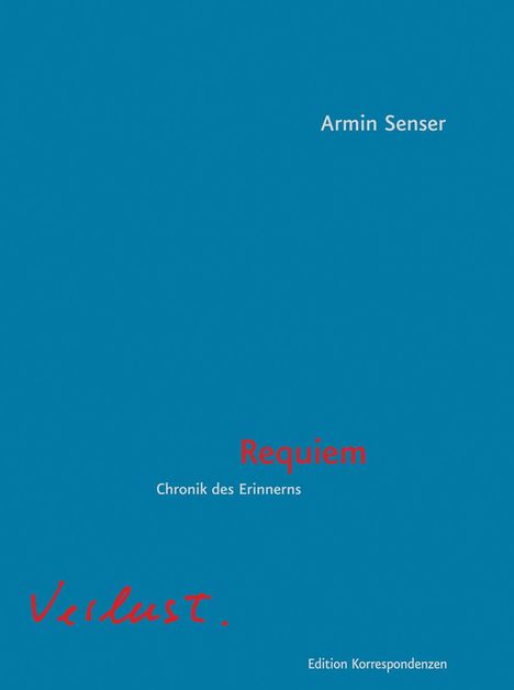 Armin Senser: Requiem, Buch
