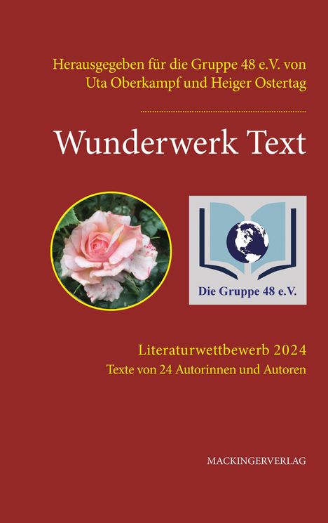 Wunderwerk Text Literaturwettbewerb 2024, Buch