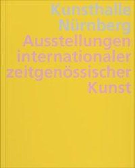 Annie Bardon: Kunsthalle Nürnberg, Buch