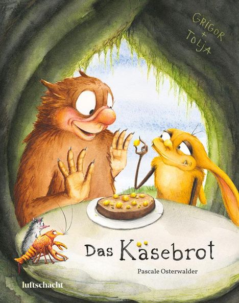 Pascale Osterwalder: Das Käsebrot, Buch