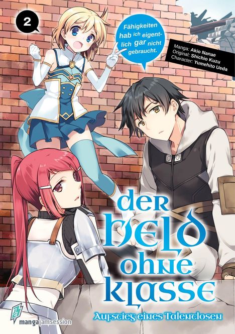 Nanae Akio: Der Held ohne Klasse 2, Buch