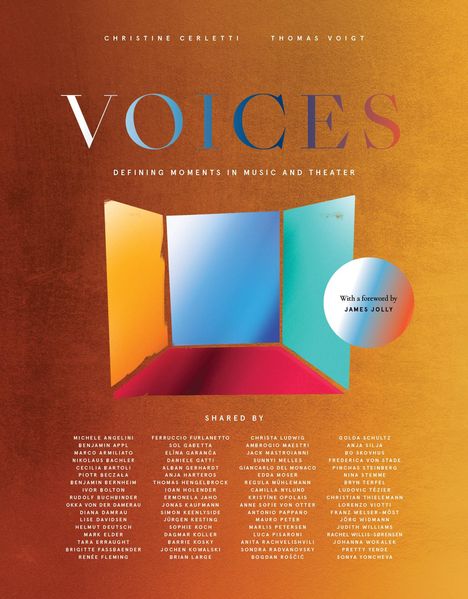 James Jolly: VOICES: Defining Moments in Music And Theater, Buch