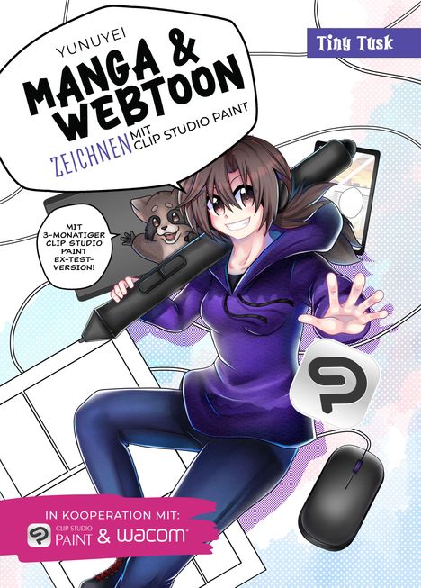 Yunuyei: Manga & Webtoon zeichnen mit Clip Studio Paint, Buch