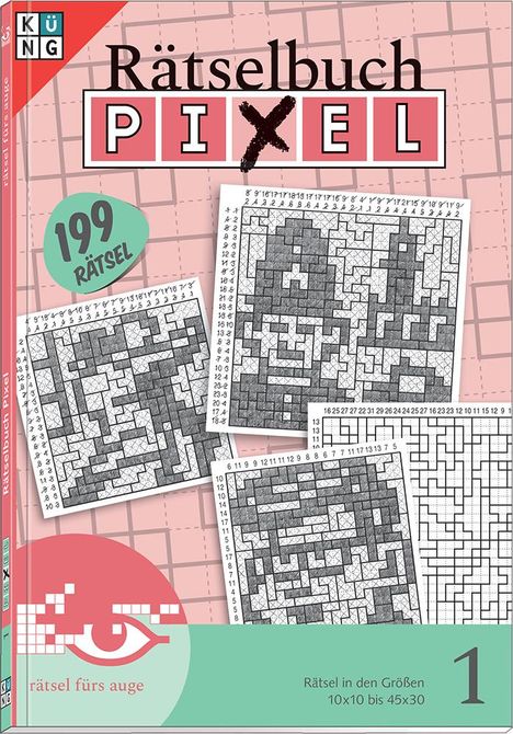 Conceptis Puzzles: Pixel Rätselbuch 1, Buch