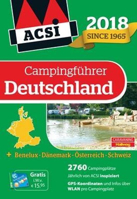 ACSI Campingführer Deutschland 2018, Buch