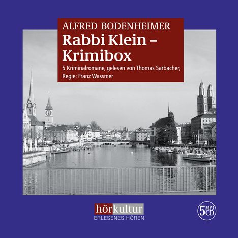 Alfred Bodenheimer: Rabbi Klein - Krimibox, 5 MP3-CDs
