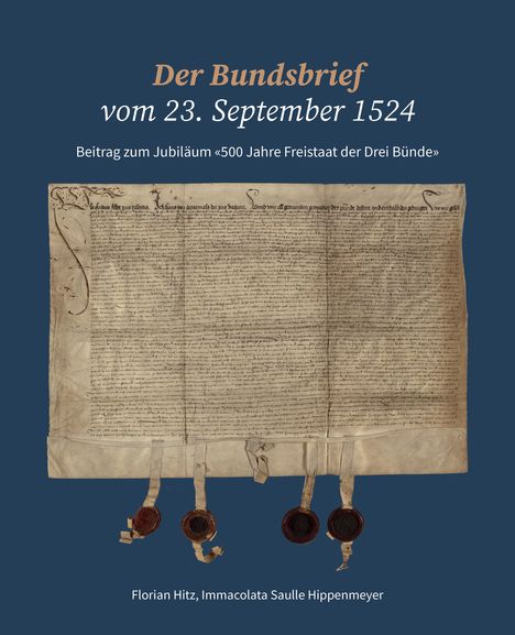 Der Bundsbrief vom 23. September 1524, Buch