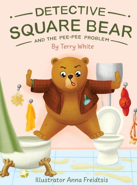Terry White: Detective Square Bear and the Pee-Pee Problem, Buch