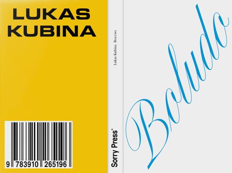 Lukas Kubina: Boludo, Buch