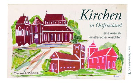 Ursula Karge: Kirchen in Ostfriesland, Buch