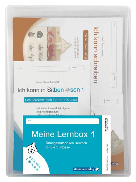 sternchenverlag GmbH: Meine Lernbox 1 - Deutsch - Fit für das 1. Schuljahr, Buch
