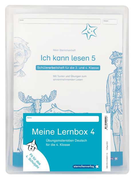 sternchenverlag GmbH: Meine Lernbox 4 - Deutsch - Fit für das 4. Schuljahr, Buch