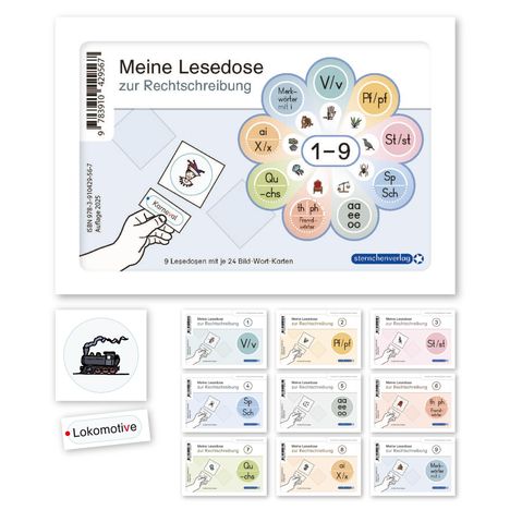 Meine Lesedosen 1-9 zur Rechtschreibung, Buch