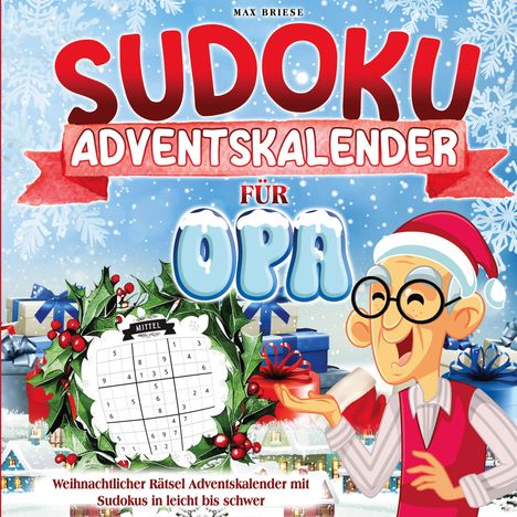 Max Briese: Sudoku Adventskalender für Opa, Buch