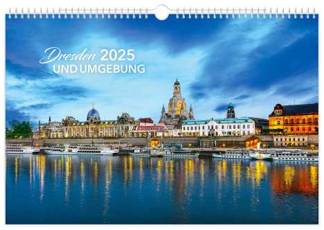 Peter Schubert: Kalender Dresden und Umgebung 2025, Kalender