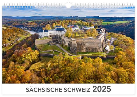 Peter Schubert: Kalender Sächsische Schweiz 2025, Kalender