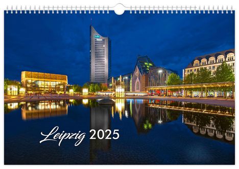 Peter Schubert: Kalender Leipzig 2025, Kalender