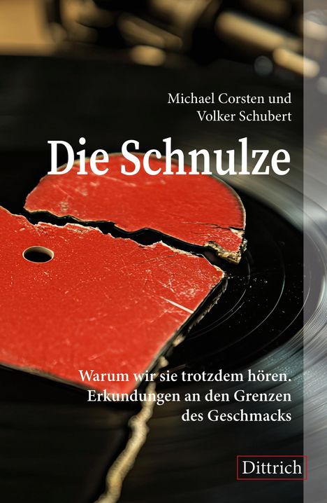 Michael Corsten: Die Schnulze, Buch