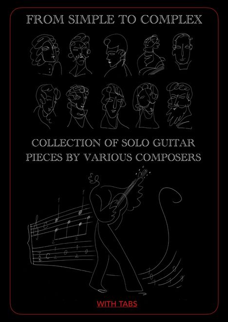 Vasiliy Antipov: Collection of solo guitar pieces by various composers, Buch