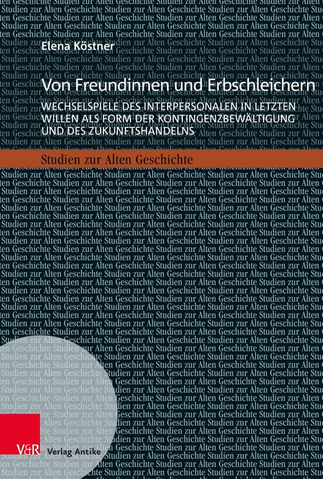 Elena Köstner: Von Freundinnen und Erbschleichern, Buch