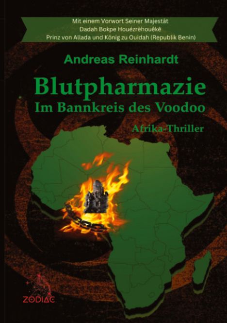 Andreas Reinhardt: Blutpharmazie, Buch