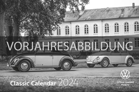 VW Classic 2025 49,5 x 33 cm, Kalender