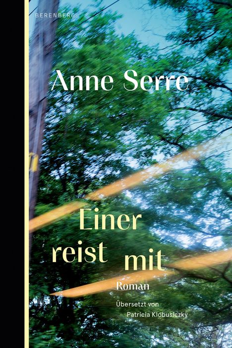 Anne Serre: Einer reist mit, Buch