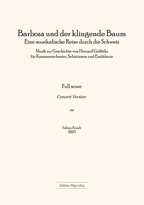 Howard Griffiths: Barboza und der klingende Baum, Buch