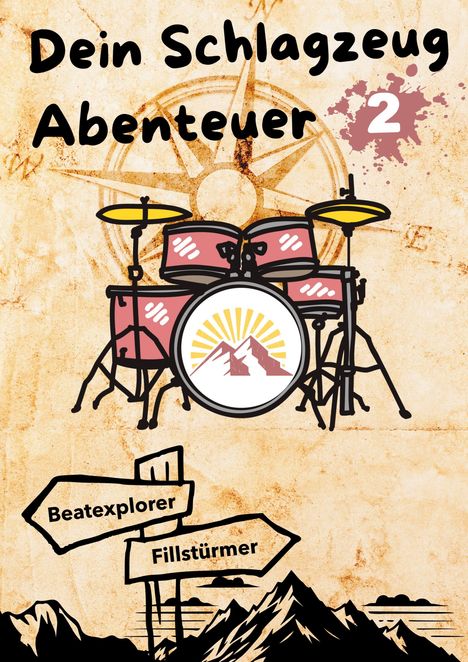Dein Schlagzeug Abenteuer 2, Buch