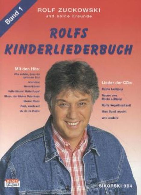 Rolf Zuckowski: Rolfs Kinderliederbuch I, Noten