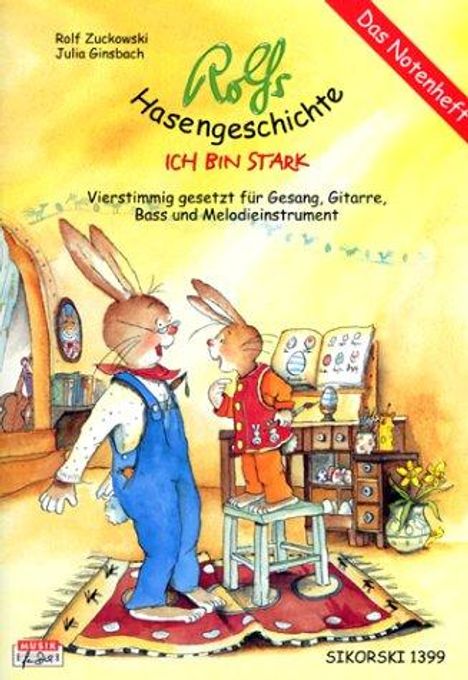 Rolfs Hasengeschichte. Notenheft, Noten