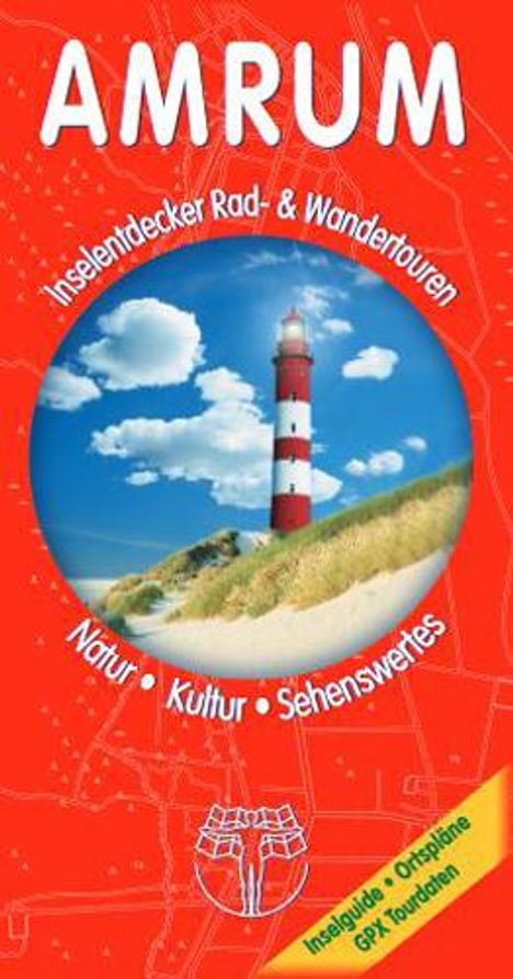 Rolf Drewes: Amrum - touristische Karte, Karten