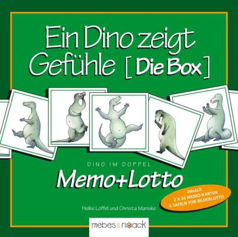 Löffel, H: Dino zeigt Gefühle - Die Box, Spiele