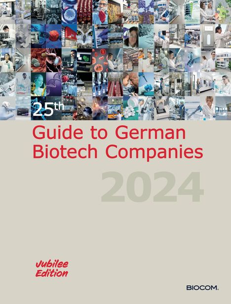 25th Guide to German Biotech Companies, Buch