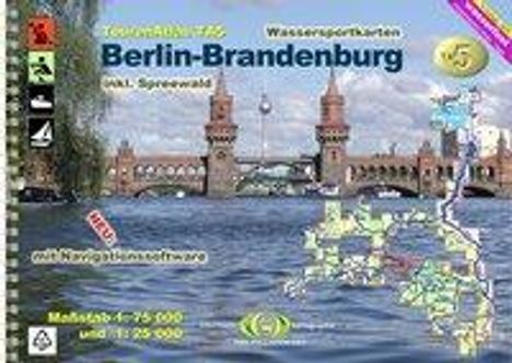 Touratlas Nr. 5 Berlin - Brandenburg, Karten