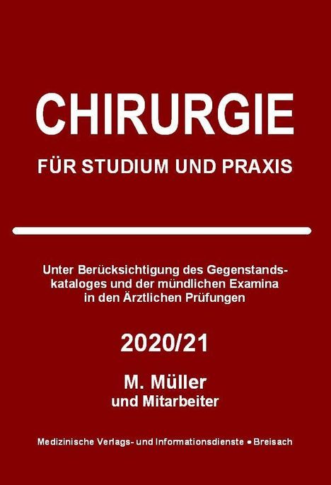 Markus Müller: Müller, M: Chirurgie, Buch