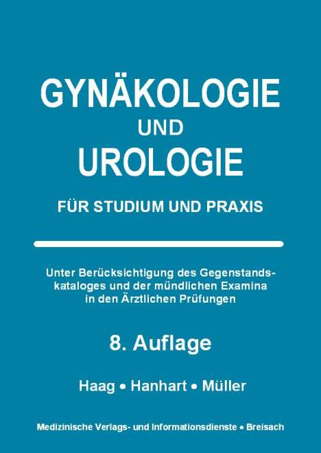 Petra Haag: Gynäkologie und Urologie, Buch