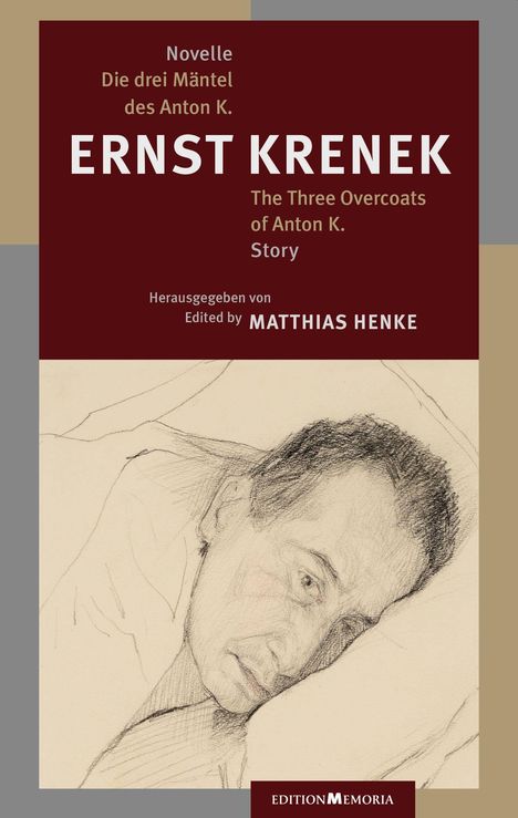 Ernst Krenek (1900-1991): Die drei Mäntel des Anton K., Buch