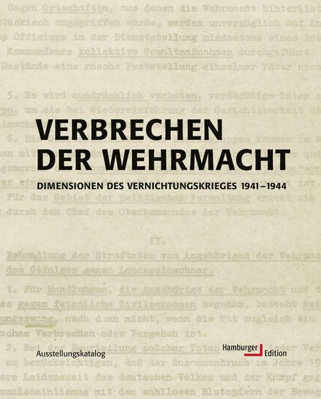 Verbrechen der Wehrmacht, Buch