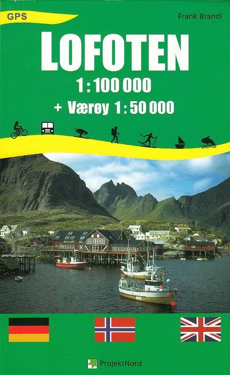 Frank Brandl: Lofoten, Karten