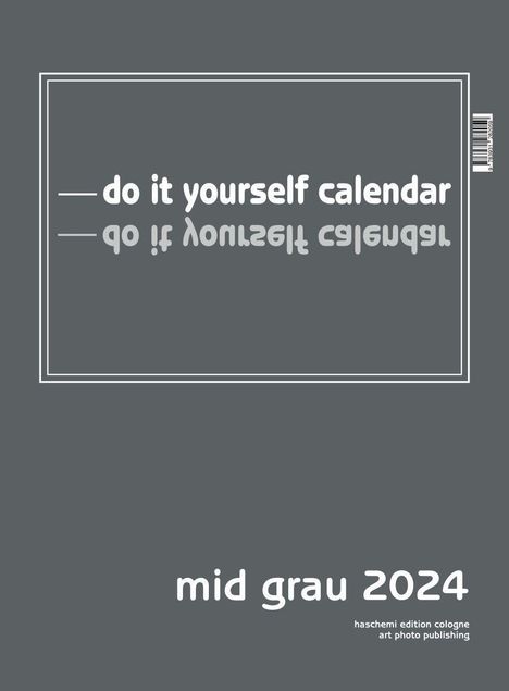 Mid Grau 2021 – Blanko Mid Format, Kalender