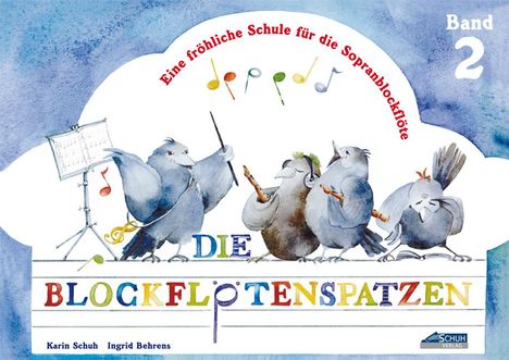 Die Blockflötenspatzen, Noten