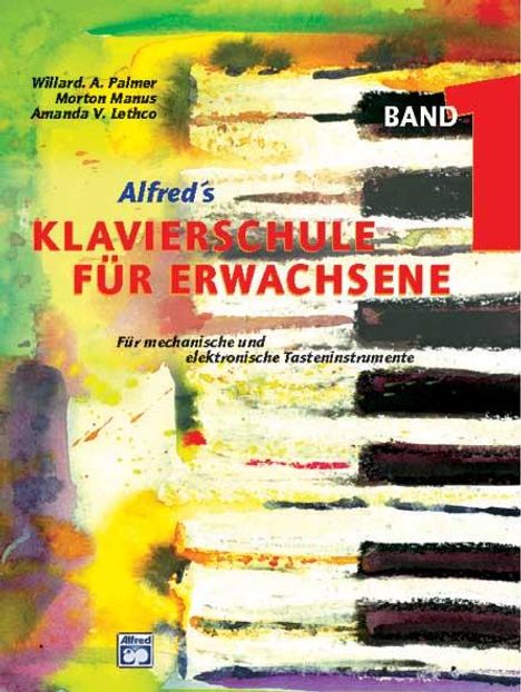 Alfred's Klavierschule für Erwachsene 1, Noten